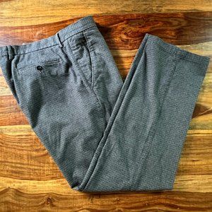 100% Cotton Flannel Tweed Dress Pants [Banana Republic]